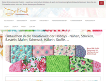 Tablet Screenshot of hobby-schmid.de